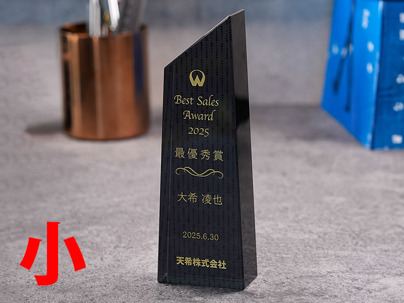 ブラックビューティークリスタルトロフィー CR-23C